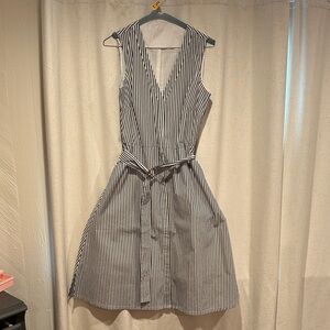 Striped Sleeveless Dress